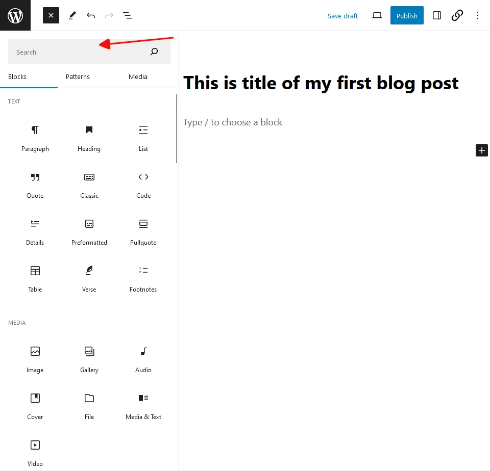 how to add a blog post in wordpress