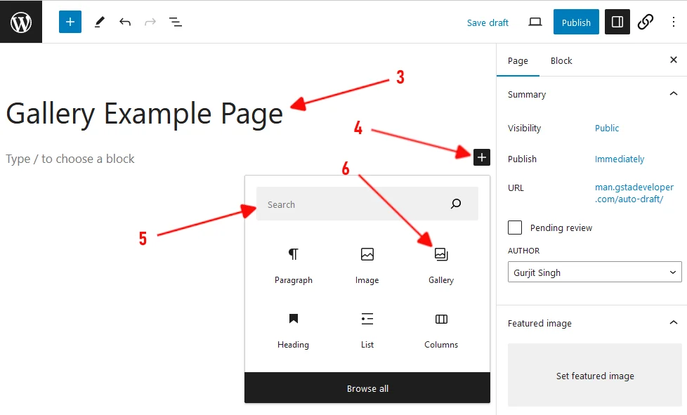 How to Add a Gallery Page in WordPress