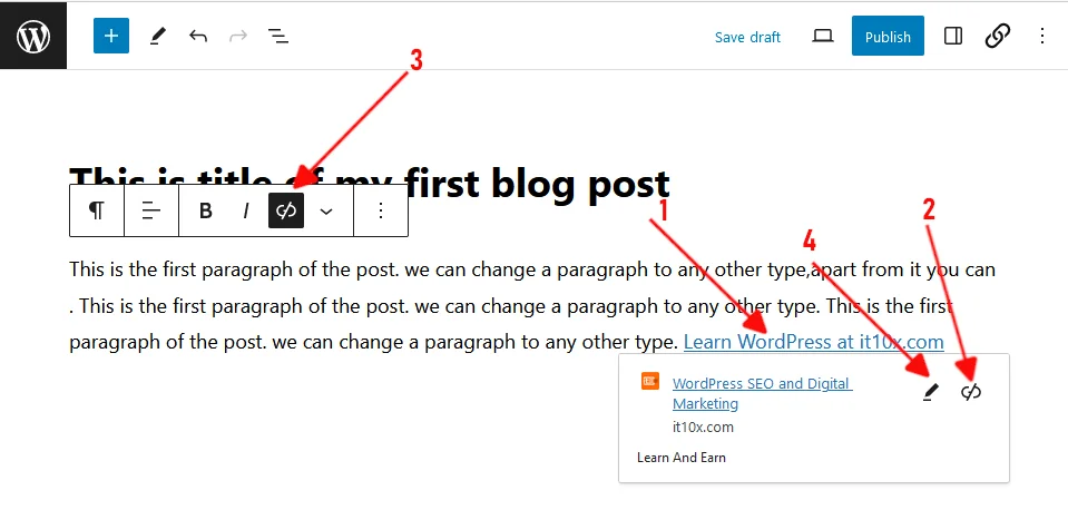 how to add a blog post in wordpress