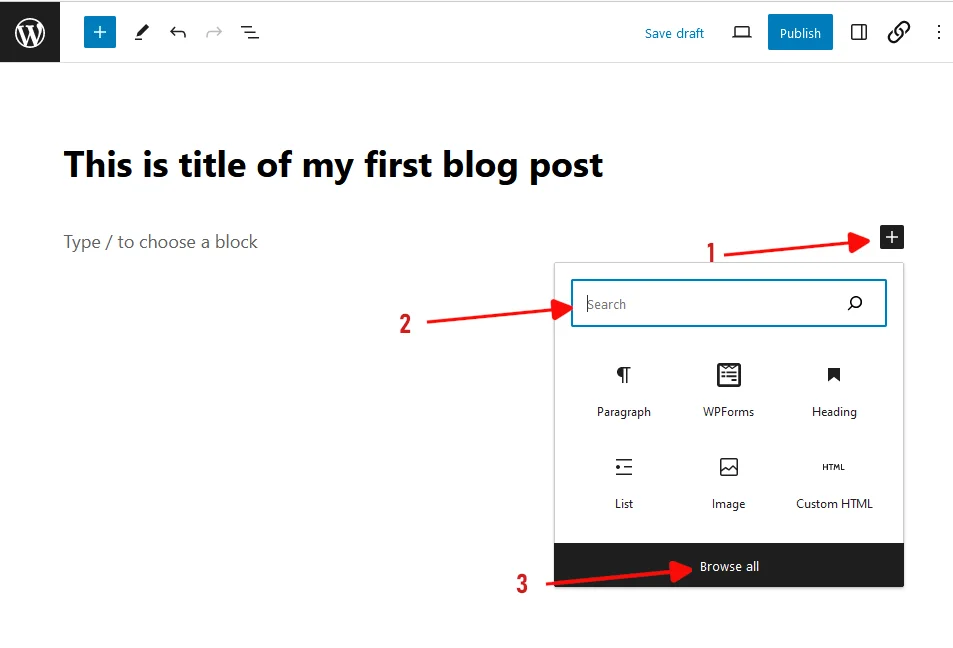 how to add a new blog post in wordpress