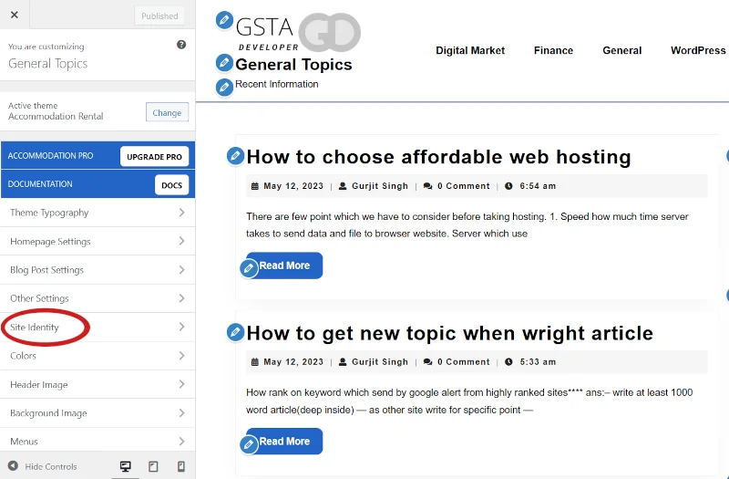 How to Change Logo in WordPress