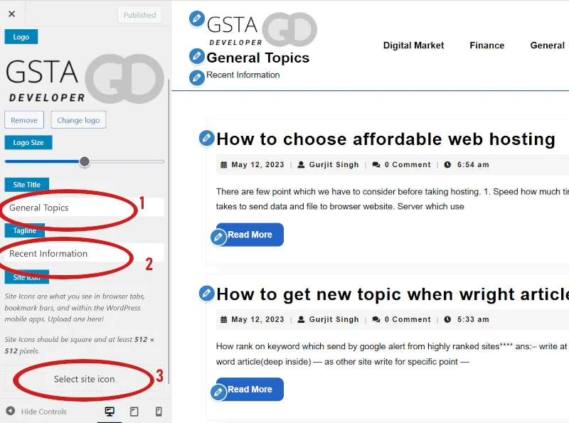 How to Change Logo in WordPress