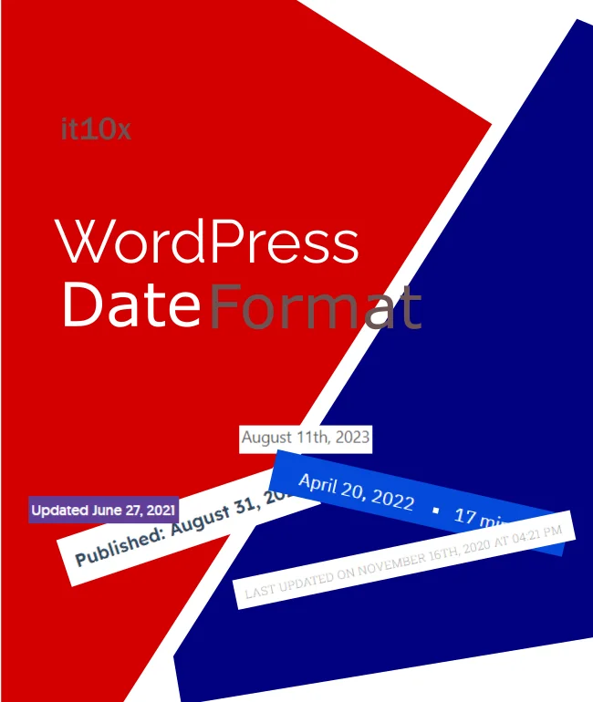 How to Change WordPress Date Format: 3 Easy Steps