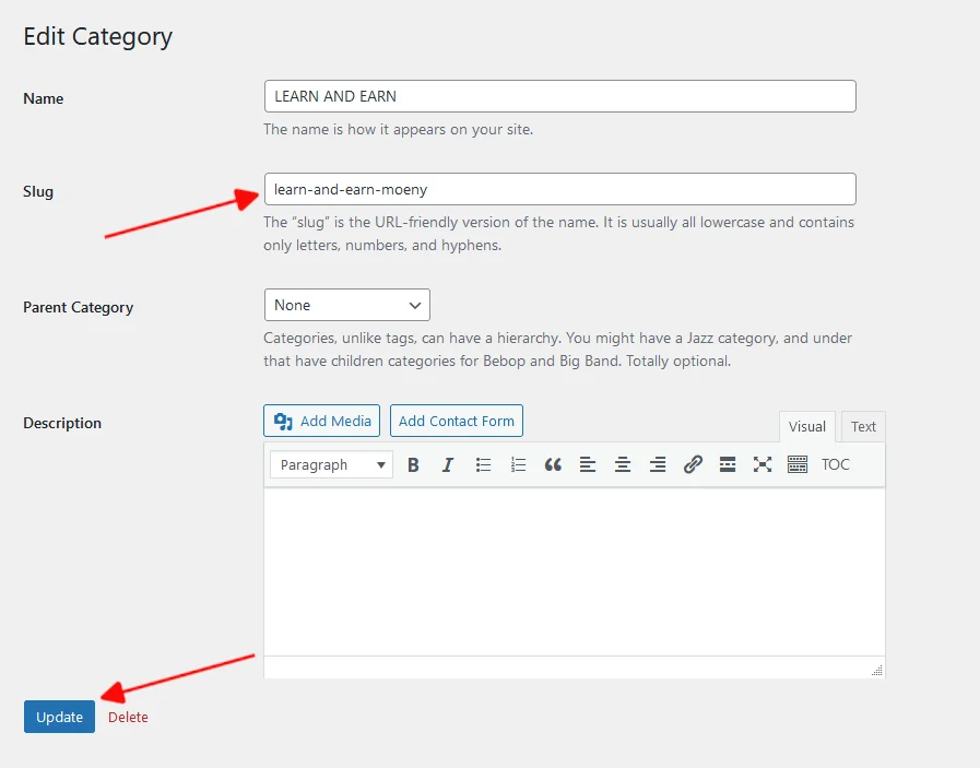 What is a Slug in WordPress