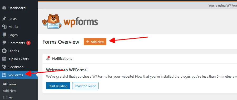 WordPress Contact Form