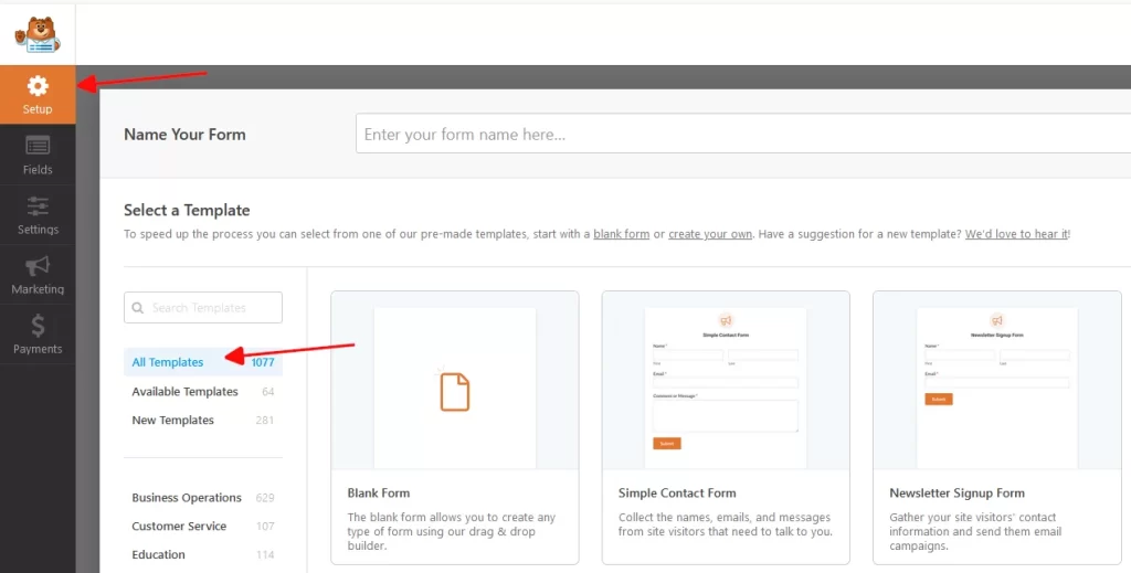 How to Create Contact Form with WPForms Plugin