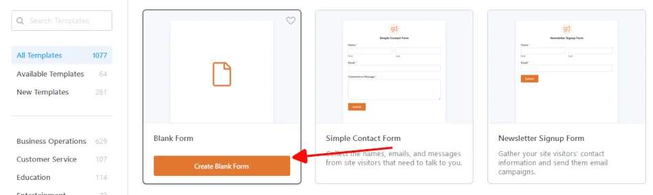 How to Create Contact Form with WPForms Plugin