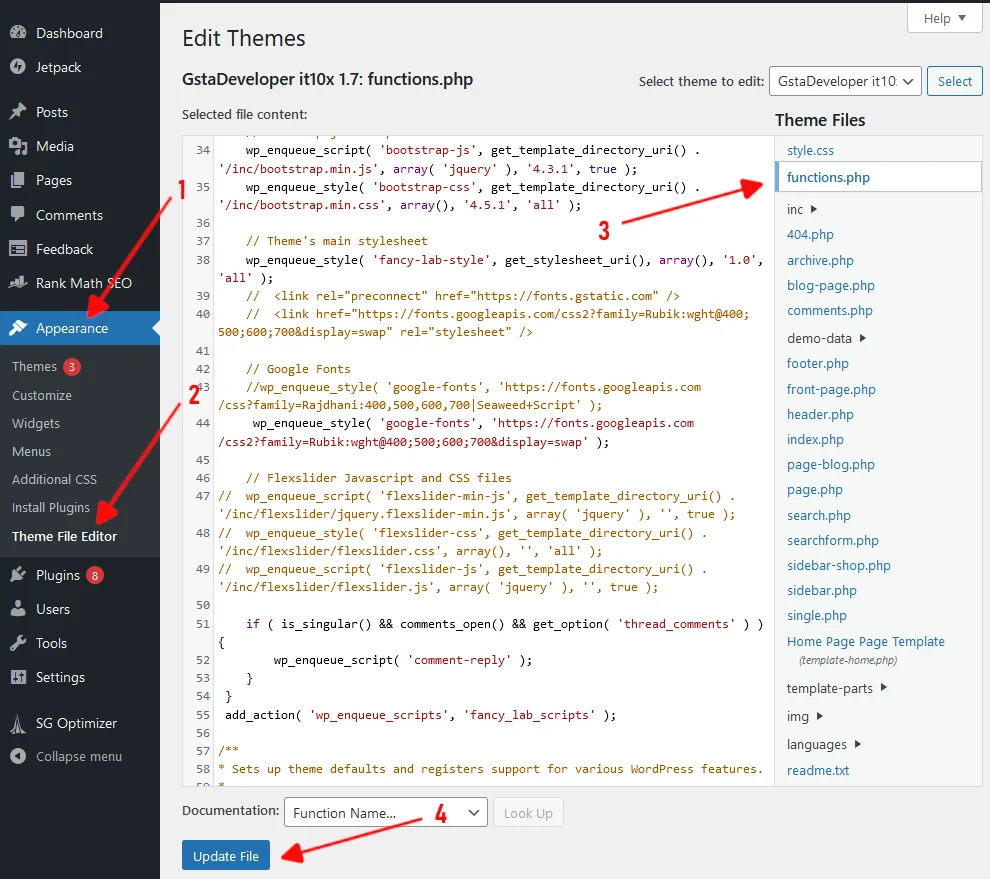 WordPress Excerpt Length