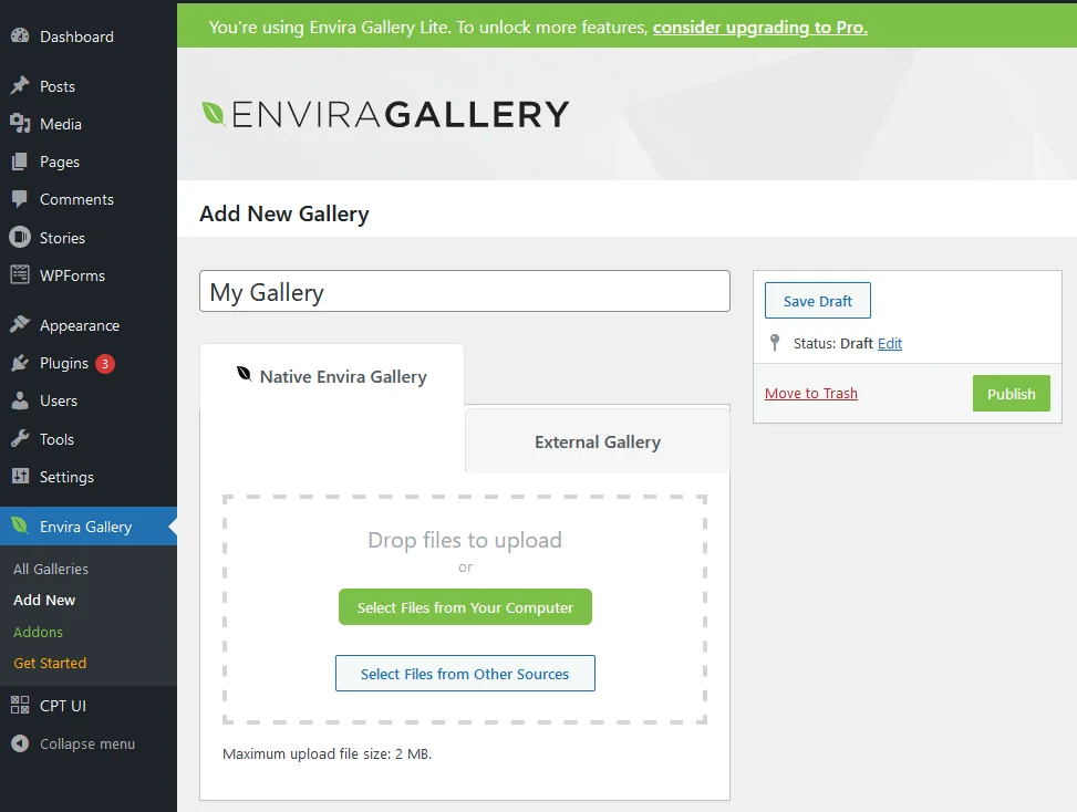 best wordpress gallery plugin