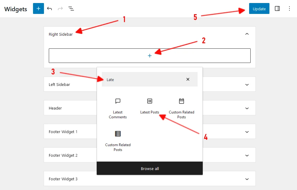 how to add widgets to wordpress