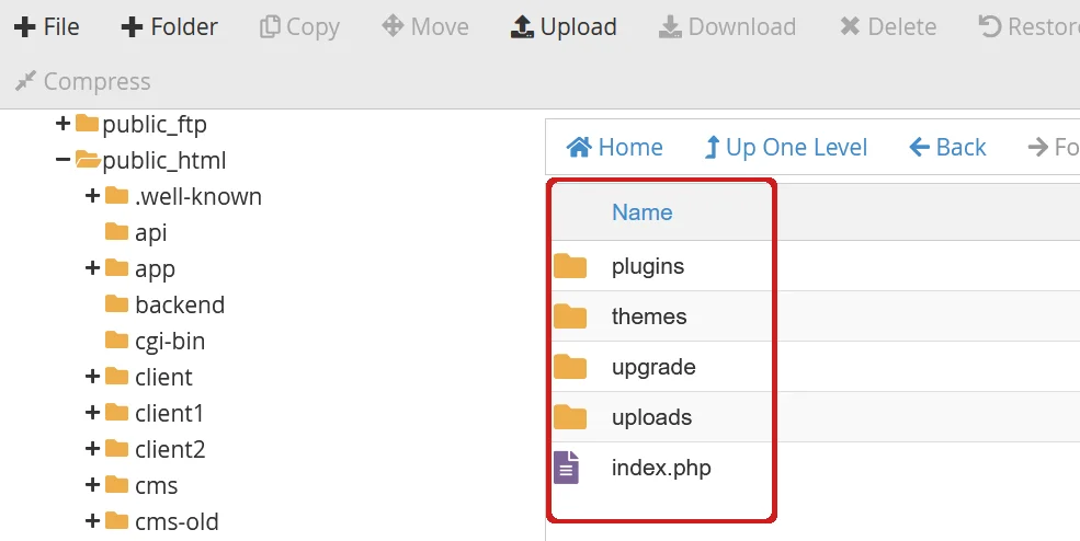 WP-Content Uploads