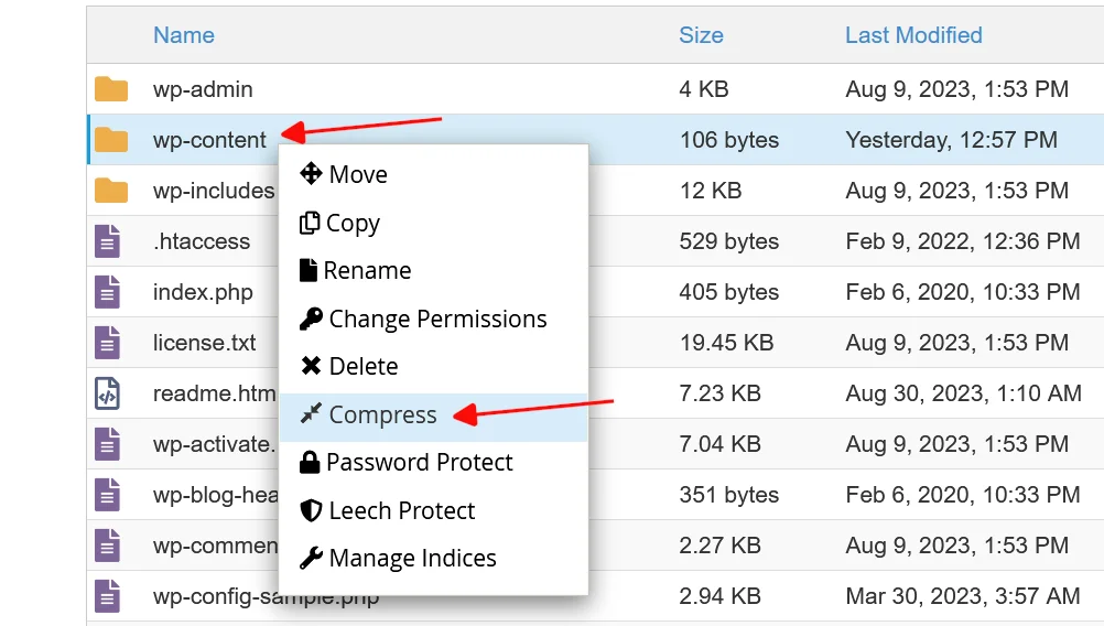 WP-Content Uploads