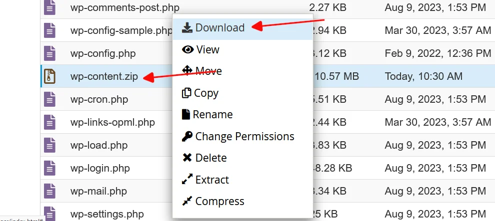 WP Content Uploads