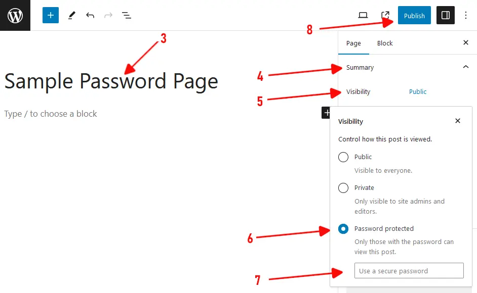 Password Protect WordPress