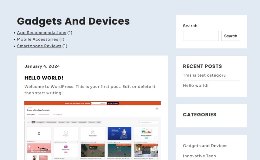 How to Display Subcategories on Category Pages in WordPress