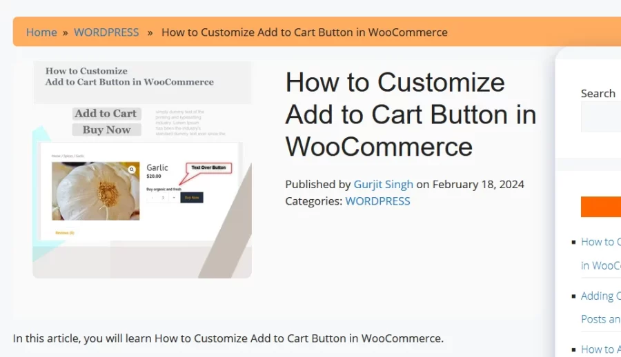 How to Add Breadcrumbs in WordPress Without Plugin