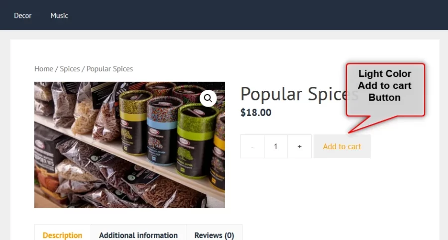 How to Change Add to Cart Button Color in WooCommerce