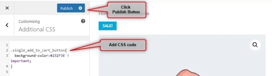 How to Change Add to Cart Button Color in WooCommerce